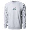 Icon Lightweight Loopback Terry Crewneck Sweatshirt Thumbnail