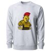 Icon Lightweight Loopback Terry Crewneck Sweatshirt Thumbnail