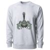 Icon Lightweight Loopback Terry Crewneck Sweatshirt Thumbnail