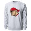Icon Lightweight Loopback Terry Crewneck Sweatshirt Thumbnail