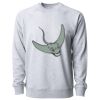 Icon Lightweight Loopback Terry Crewneck Sweatshirt Thumbnail