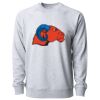 Icon Lightweight Loopback Terry Crewneck Sweatshirt Thumbnail