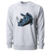 Icon Lightweight Loopback Terry Crewneck Sweatshirt Thumbnail