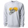 Icon Lightweight Loopback Terry Crewneck Sweatshirt Thumbnail