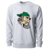 Icon Lightweight Loopback Terry Crewneck Sweatshirt Thumbnail