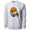 Icon Lightweight Loopback Terry Crewneck Sweatshirt Thumbnail