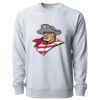 Icon Lightweight Loopback Terry Crewneck Sweatshirt Thumbnail