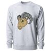 Icon Lightweight Loopback Terry Crewneck Sweatshirt Thumbnail
