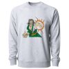 Icon Lightweight Loopback Terry Crewneck Sweatshirt Thumbnail