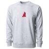 Icon Lightweight Loopback Terry Crewneck Sweatshirt Thumbnail
