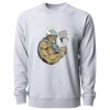Icon Lightweight Loopback Terry Crewneck Sweatshirt Thumbnail