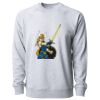 Icon Lightweight Loopback Terry Crewneck Sweatshirt Thumbnail