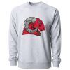 Icon Lightweight Loopback Terry Crewneck Sweatshirt Thumbnail
