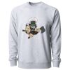 Icon Lightweight Loopback Terry Crewneck Sweatshirt Thumbnail