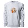 Icon Lightweight Loopback Terry Crewneck Sweatshirt Thumbnail