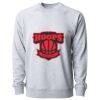 Icon Lightweight Loopback Terry Crewneck Sweatshirt Thumbnail