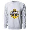 Icon Lightweight Loopback Terry Crewneck Sweatshirt Thumbnail