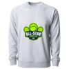 Icon Lightweight Loopback Terry Crewneck Sweatshirt Thumbnail
