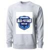 Icon Lightweight Loopback Terry Crewneck Sweatshirt Thumbnail