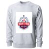 Icon Lightweight Loopback Terry Crewneck Sweatshirt Thumbnail