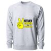 Icon Lightweight Loopback Terry Crewneck Sweatshirt Thumbnail