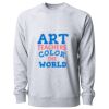 Icon Lightweight Loopback Terry Crewneck Sweatshirt Thumbnail