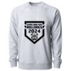 Icon Lightweight Loopback Terry Crewneck Sweatshirt Thumbnail