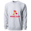 Icon Lightweight Loopback Terry Crewneck Sweatshirt Thumbnail