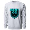 Icon Lightweight Loopback Terry Crewneck Sweatshirt Thumbnail