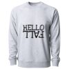 Icon Lightweight Loopback Terry Crewneck Sweatshirt Thumbnail