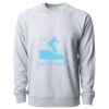 Icon Lightweight Loopback Terry Crewneck Sweatshirt Thumbnail