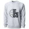 Icon Lightweight Loopback Terry Crewneck Sweatshirt Thumbnail