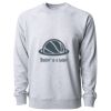 Icon Lightweight Loopback Terry Crewneck Sweatshirt Thumbnail