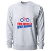 Icon Lightweight Loopback Terry Crewneck Sweatshirt Thumbnail