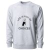 Icon Lightweight Loopback Terry Crewneck Sweatshirt Thumbnail