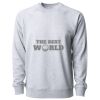 Icon Lightweight Loopback Terry Crewneck Sweatshirt Thumbnail