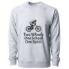 Icon Lightweight Loopback Terry Crewneck Sweatshirt Thumbnail