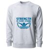 Icon Lightweight Loopback Terry Crewneck Sweatshirt Thumbnail