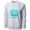Icon Lightweight Loopback Terry Crewneck Sweatshirt Thumbnail