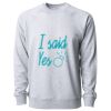 Icon Lightweight Loopback Terry Crewneck Sweatshirt Thumbnail
