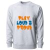 Icon Lightweight Loopback Terry Crewneck Sweatshirt Thumbnail