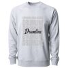 Icon Lightweight Loopback Terry Crewneck Sweatshirt Thumbnail
