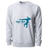 Icon Lightweight Loopback Terry Crewneck Sweatshirt Thumbnail