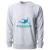 Icon Lightweight Loopback Terry Crewneck Sweatshirt Thumbnail
