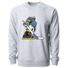 Icon Lightweight Loopback Terry Crewneck Sweatshirt Thumbnail